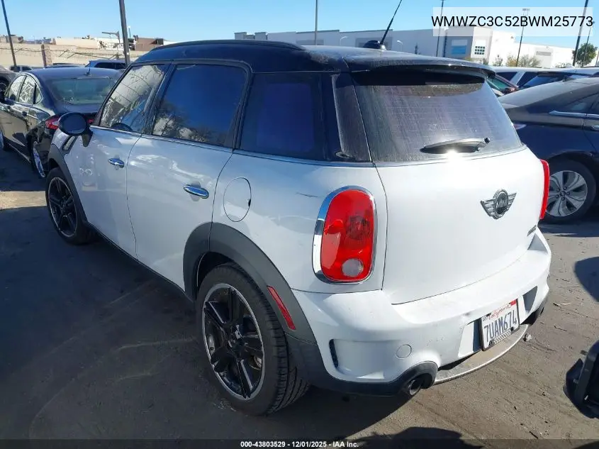 WMWZC3C52BWM25773 2011 Mini Cooper S Countryman