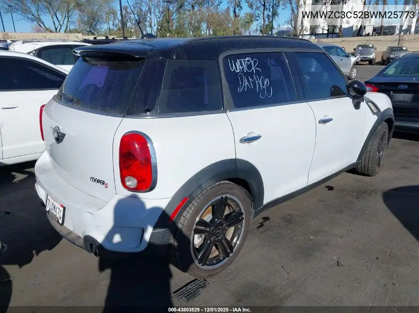 WMWZC3C52BWM25773 2011 Mini Cooper S Countryman