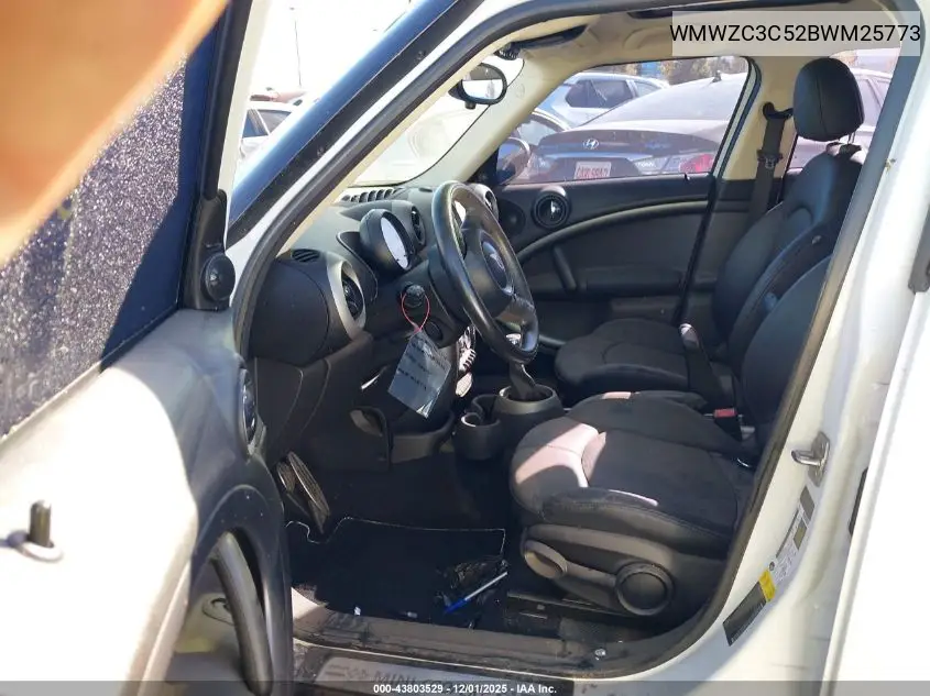 WMWZC3C52BWM25773 2011 Mini Cooper S Countryman
