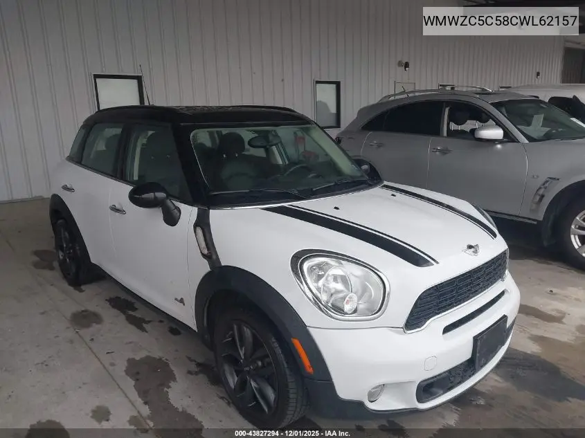 WMWZC5C58CWL62157 2012 Mini Cooper S Countryman