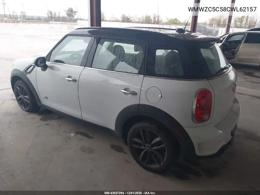 WMWZC5C58CWL62157 2012 Mini Cooper S Countryman