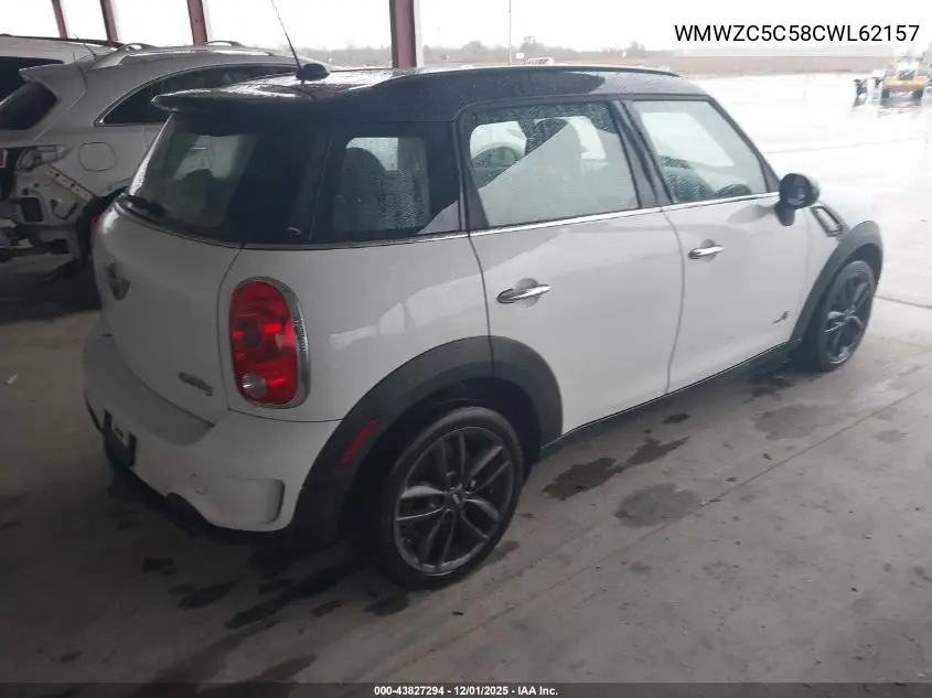 WMWZC5C58CWL62157 2012 Mini Cooper S Countryman