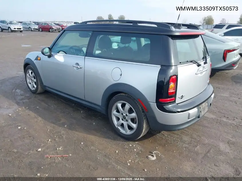 WMWML33509TX50573 2009 Mini Cooper Clubman