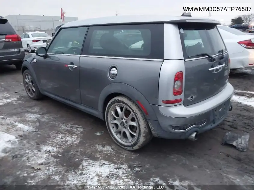 WMWMM3C57ATP76587 2010 Mini Cooper S Clubman