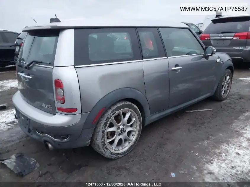 WMWMM3C57ATP76587 2010 Mini Cooper S Clubman
