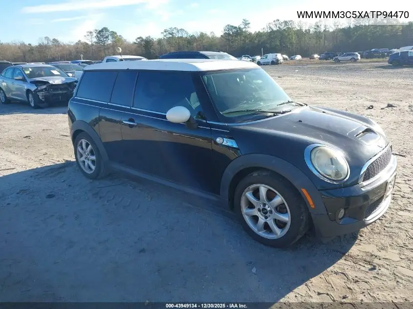 WMWMM3C5XATP94470 2010 Mini Cooper S Clubman