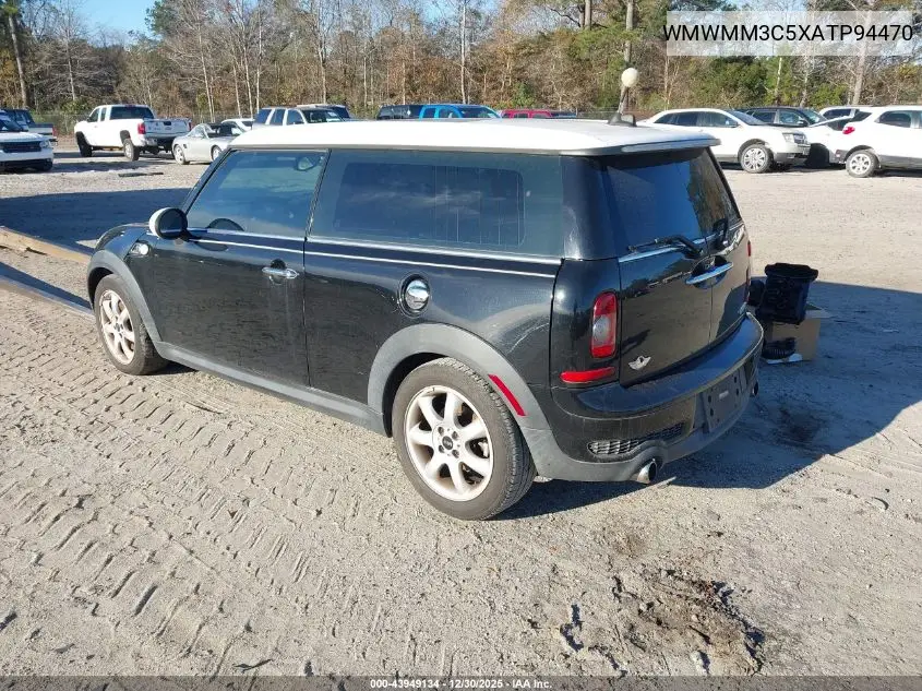 WMWMM3C5XATP94470 2010 Mini Cooper S Clubman
