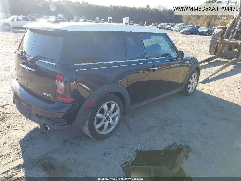 WMWMM3C5XATP94470 2010 Mini Cooper S Clubman