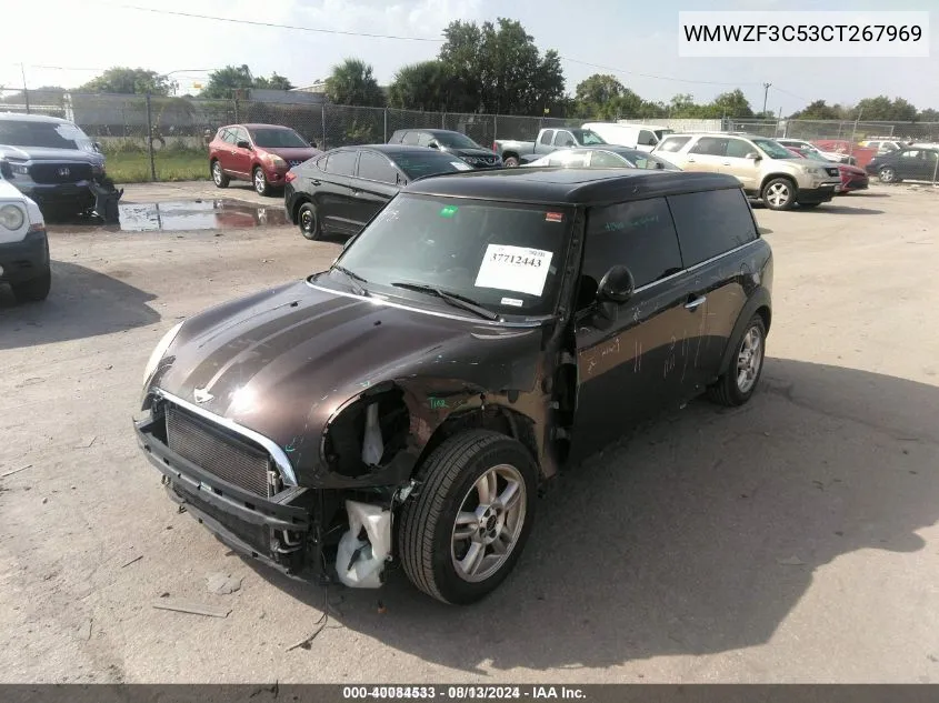 WMWZF3C53CT267969 2012 Mini Cooper Clubman