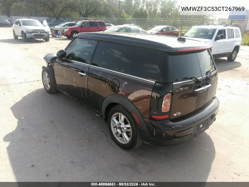 WMWZF3C53CT267969 2012 Mini Cooper Clubman