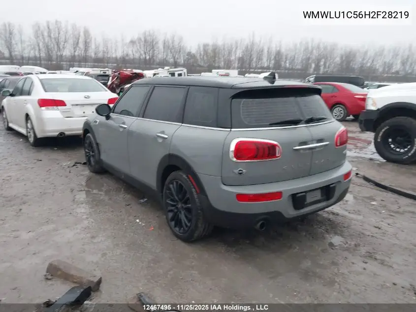 WMWLU1C56H2F28219 2017 Mini Clubman Cooper