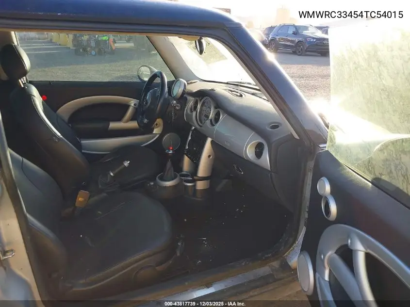 WMWRC33454TC54015 2004 Mini Cooper