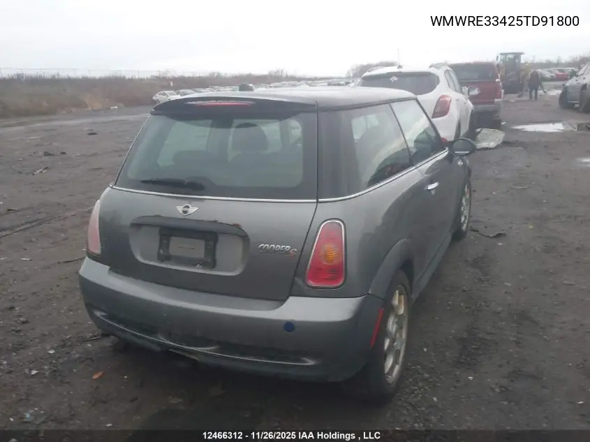 WMWRE33425TD91800 2005 Mini Cooper S