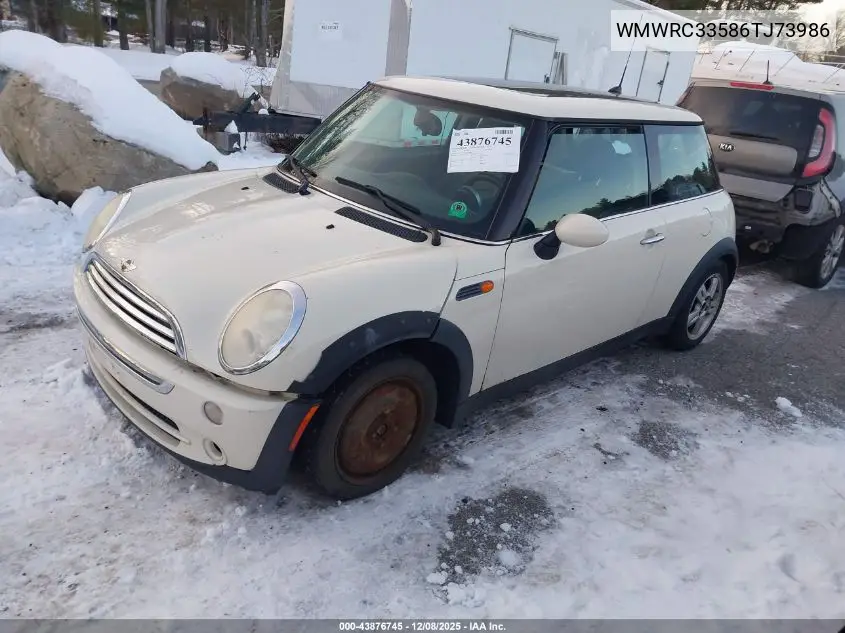 WMWRC33586TJ73986 2006 Mini Cooper
