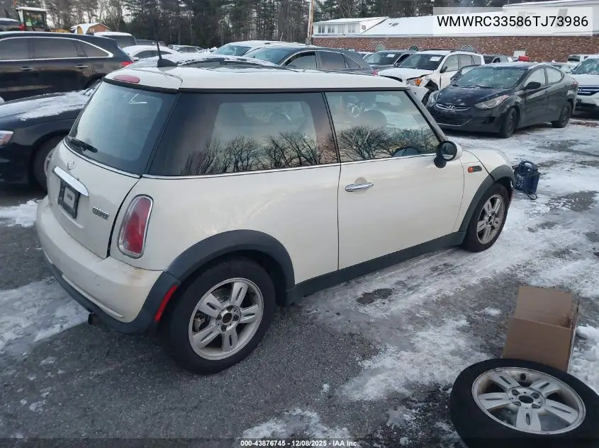 WMWRC33586TJ73986 2006 Mini Cooper