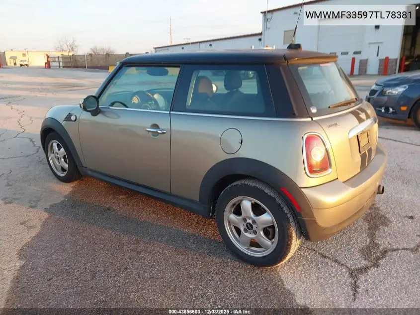 WMWMF33597TL78381 2007 Mini Cooper