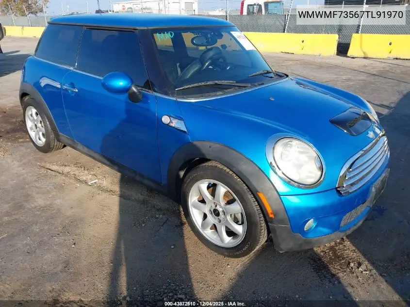 WMWMF73567TL91970 2007 Mini Cooper S