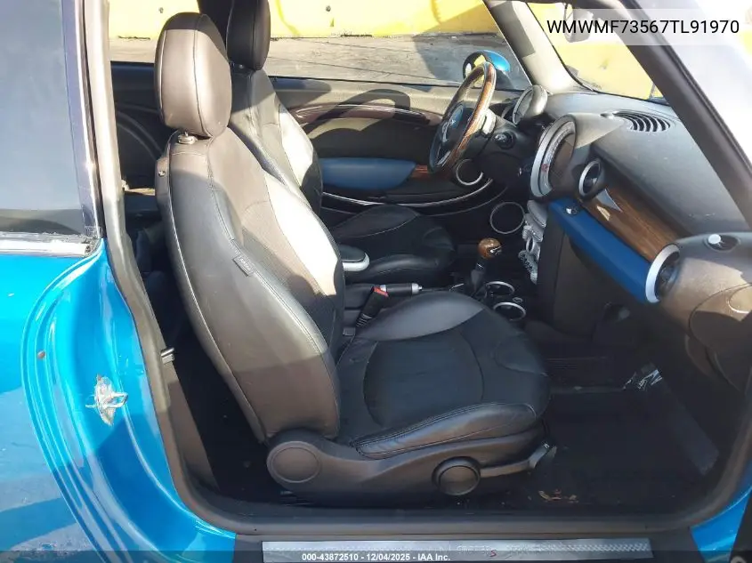 WMWMF73567TL91970 2007 Mini Cooper S