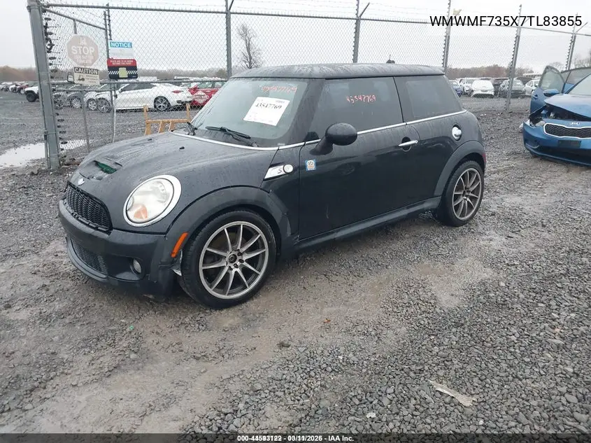 WMWMF735X7TL83855 2007 Mini Cooper S