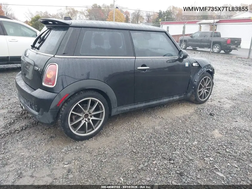 WMWMF735X7TL83855 2007 Mini Cooper S