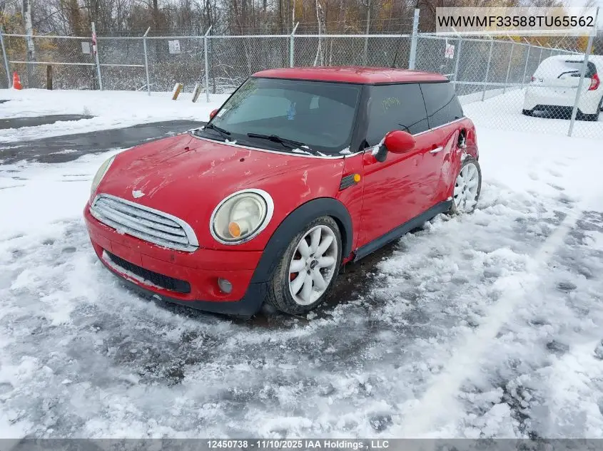 WMWMF33588TU65562 2008 Mini Cooper Classic