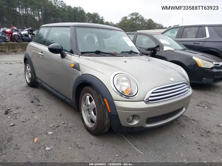 WMWMF33588TT63923 2008 Mini Cooper