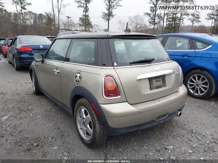 WMWMF33588TT63923 2008 Mini Cooper