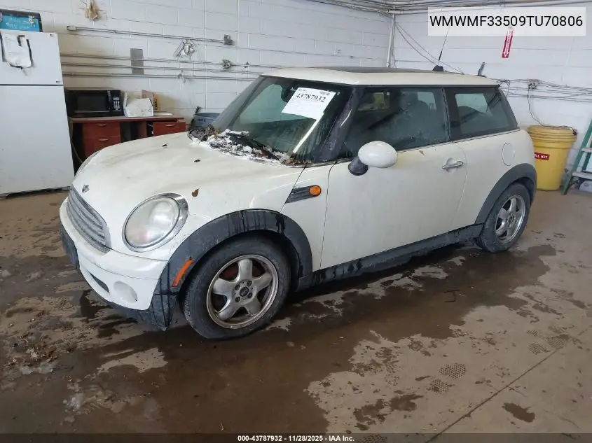 WMWMF33509TU70806 2009 Mini Cooper