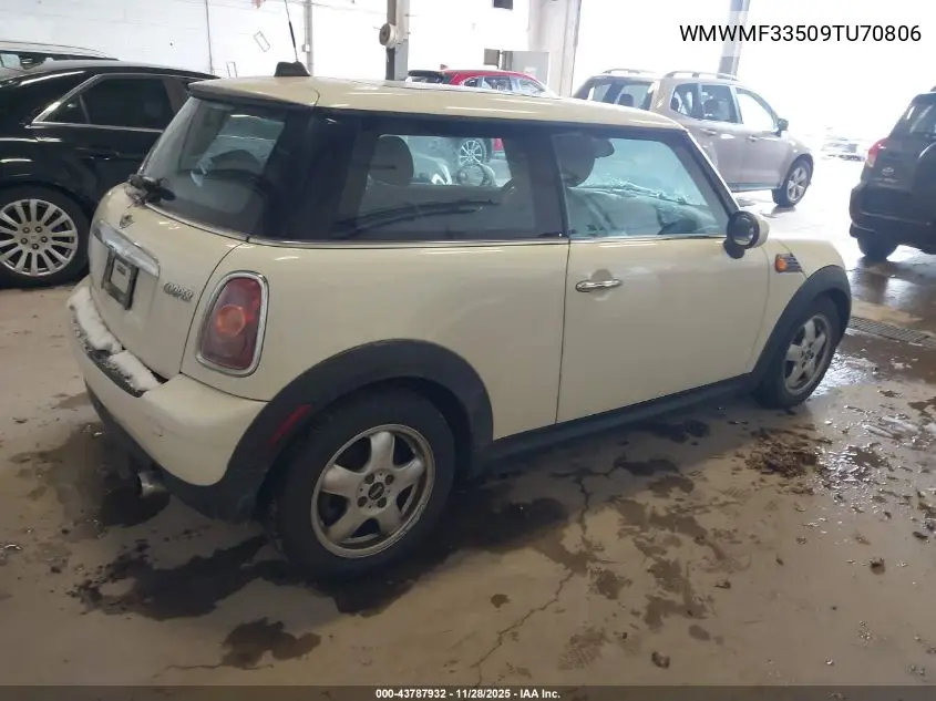 WMWMF33509TU70806 2009 Mini Cooper