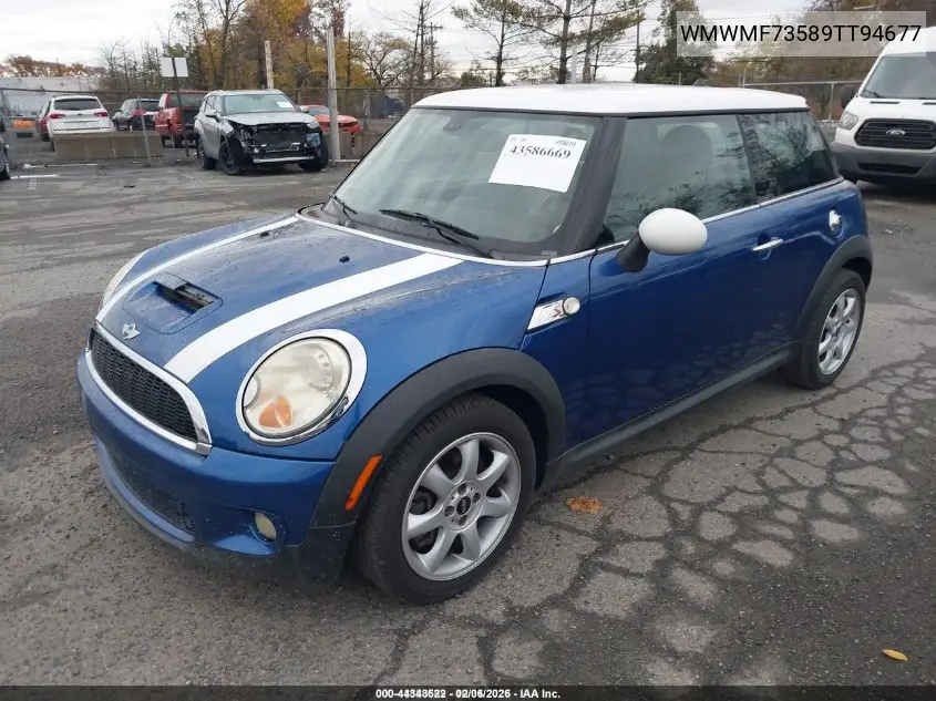 WMWMF73589TT94677 2009 Mini Cooper S