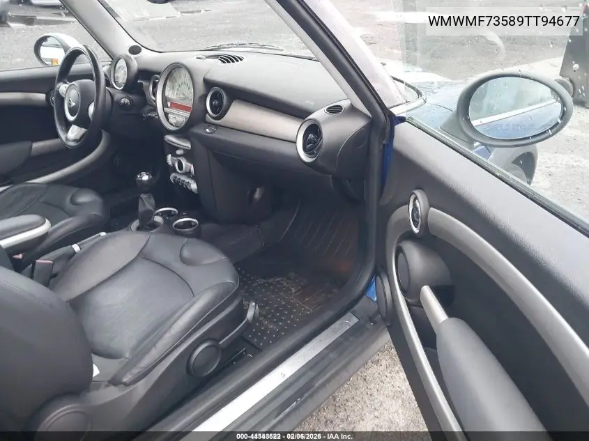 WMWMF73589TT94677 2009 Mini Cooper S