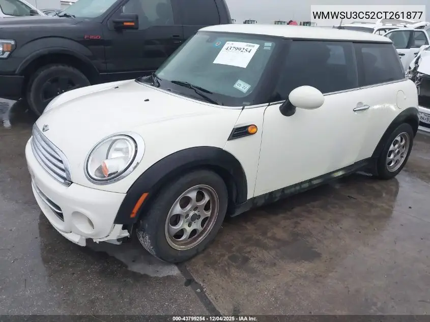 WMWSU3C52CT261877 2012 Mini Cooper