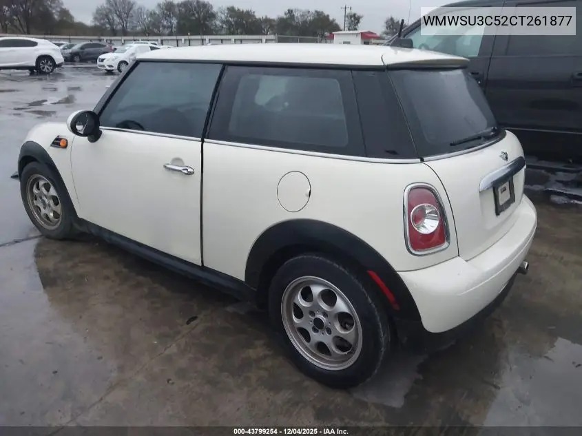 WMWSU3C52CT261877 2012 Mini Cooper