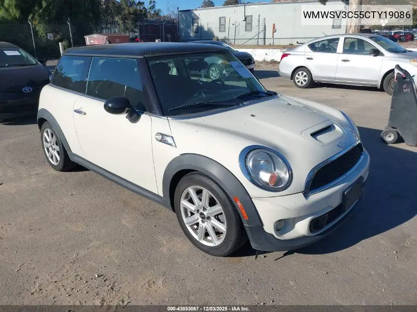 WMWSV3C55CTY19086 2012 Mini Cooper S
