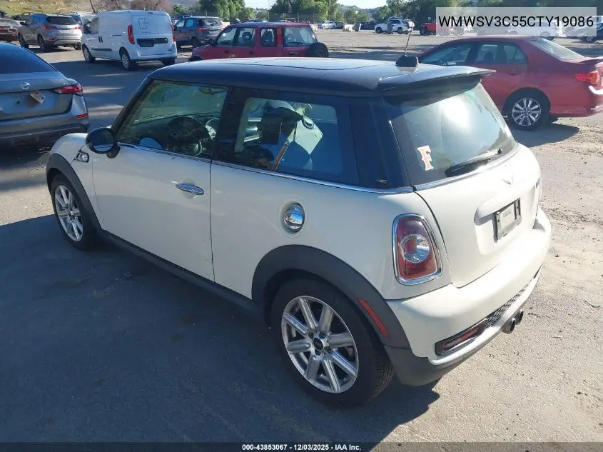 WMWSV3C55CTY19086 2012 Mini Cooper S