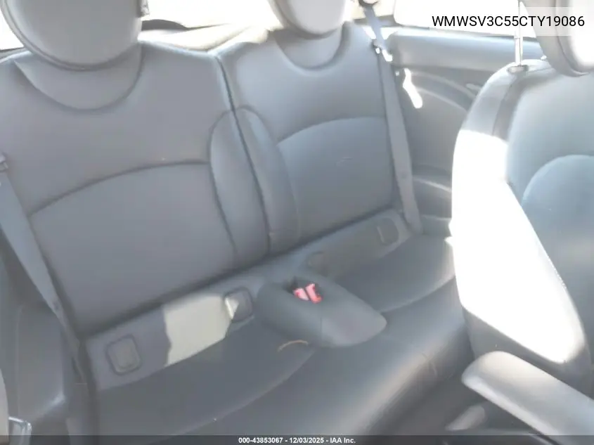 WMWSV3C55CTY19086 2012 Mini Cooper S