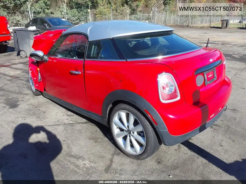 WMWSX1C55CT507073 2012 Mini Cooper