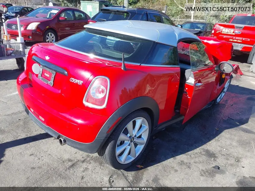 WMWSX1C55CT507073 2012 Mini Cooper