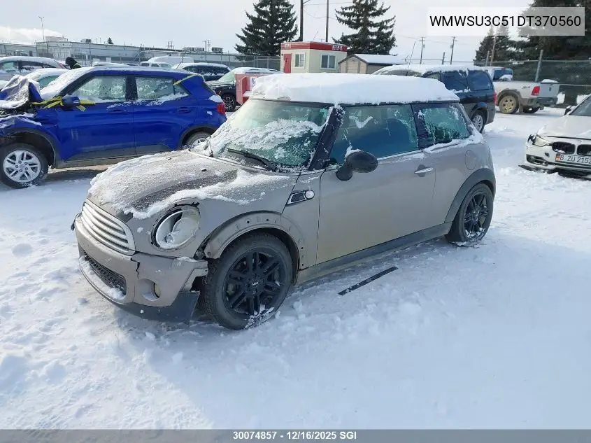 WMWSU3C51DT370560 2013 Mini Cooper