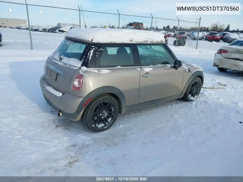 WMWSU3C51DT370560 2013 Mini Cooper