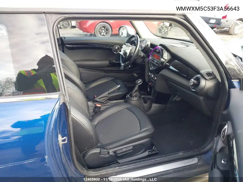 WMWXM5C53F3A56643 2015 Mini Cooper