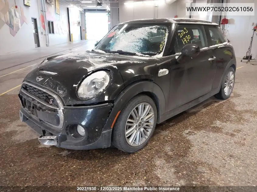 WMWXP7C52G2C61056 2016 Mini Cooper S