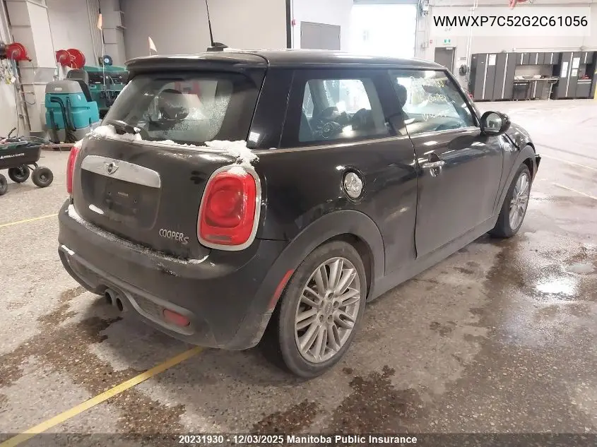 WMWXP7C52G2C61056 2016 Mini Cooper S