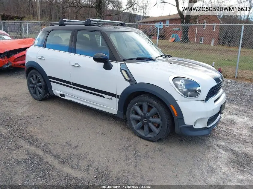WMWZC5C59DWM16633 2013 Mini Countryman Cooper S