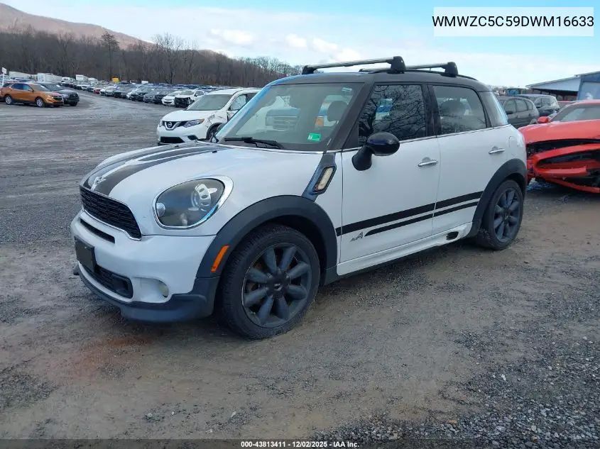 WMWZC5C59DWM16633 2013 Mini Countryman Cooper S