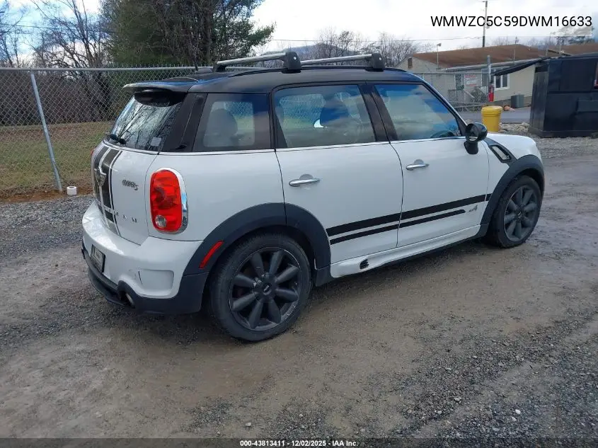WMWZC5C59DWM16633 2013 Mini Countryman Cooper S