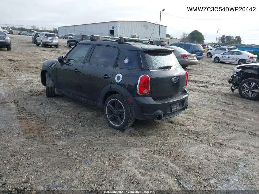 WMWZC3C54DWP20442 2013 Mini Countryman Cooper S