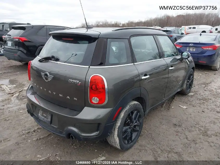 WMWZC5C56EWP37756 2014 Mini Countryman Cooper S