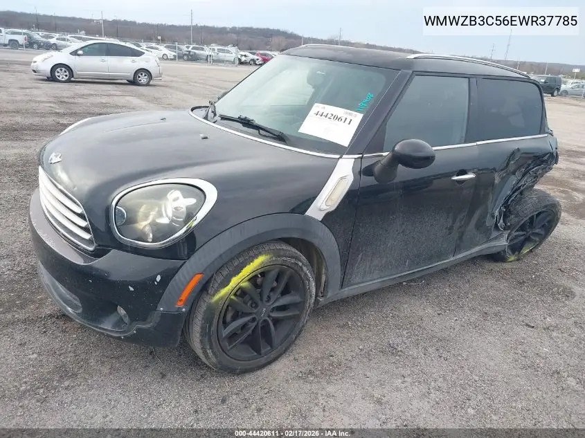 2014 Mini Countryman Cooper VIN: WMWZB3C56EWR37785 Lot: 44420611