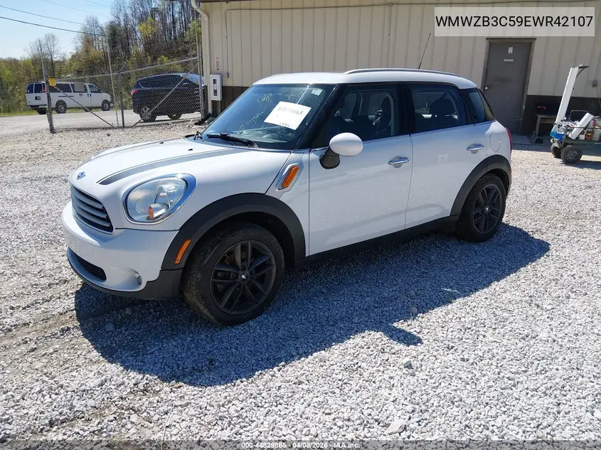 WMWZB3C59EWR42107 2014 Mini Countryman Cooper